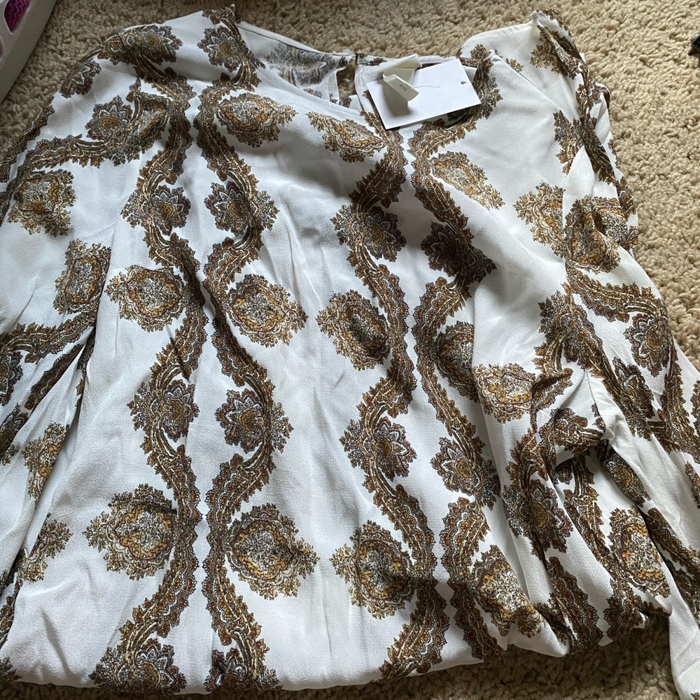 h&m patterned dress